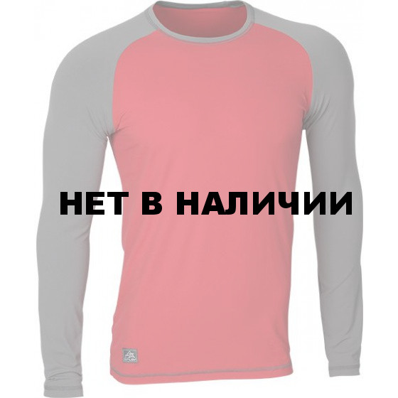 Футболка L/S Africa мод.2 красно-серая
