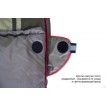 Мешок спальный CANADA Plus одеяло, серый, левый