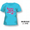 Футболка LASPO GIRL TEE Woman Malibu Blue, 01PMB