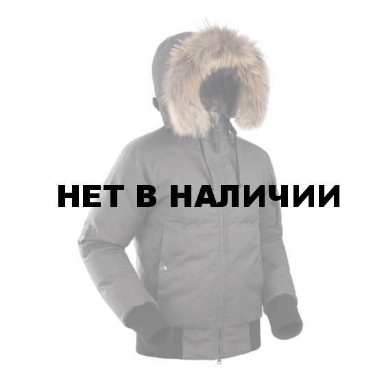 Куртка пуховая женская BASK YGRA SOFT серый тмн