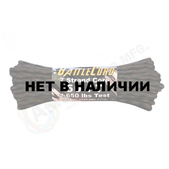 Паракорд Battle Cord x 50FT 150м woodland camo