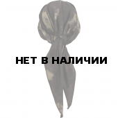 Косынка трикотажная чёрный мох