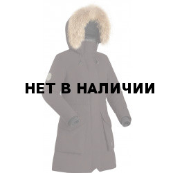 Пальто пуховое женское BASK VISHERA темно-бордовое