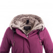 Удлиненная женская куртка-парка BASK MEDEA V2 светло-фиолетовая