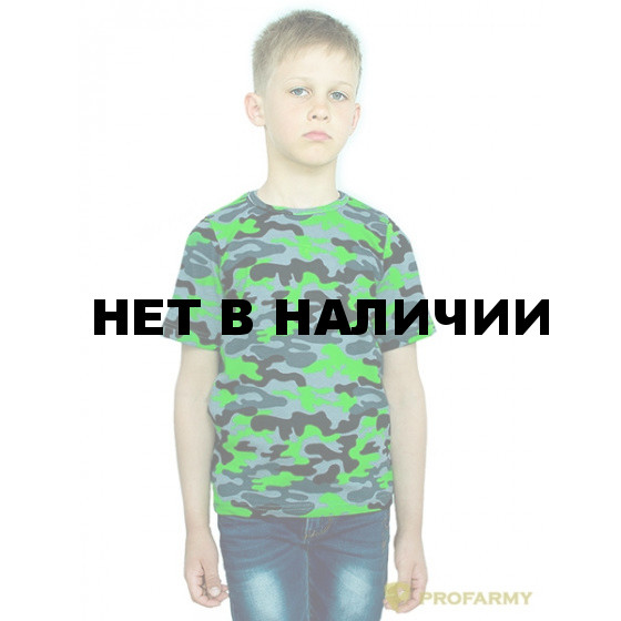 Футболка детская Green Camo короткий рукав