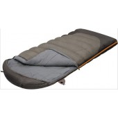 Мешок спальный SUMMER WIDE PLUS одеяло, серый, левый