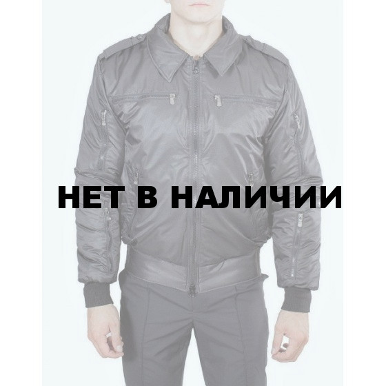 Куртка демисезонная МПА-34 (Пилот) серый темный твил/файбертек 120