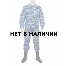 Костюм летний МПА-24 (Спецназ), камуфляж серо-голубая цифра, Мираж
