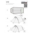 Палатка Kite 2 LW pesto/red, 330x140x90, 10343