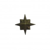 Знак различия Звезда МЧС 20мм полевая металл