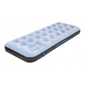Матрас надувной Air bed Single Comfort Plus сероголубой/черный, 185х74х20 см, 40023