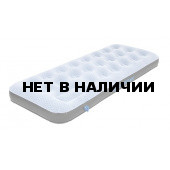 Матрас надувной Air bed Single Comfort Plus сероголубой/черный, 185х74х20 см, 40023