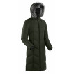 Пальто пуховое женское BASK ROUTE V3 зеленый тмн