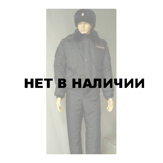 Куртка Полиция зимняя укороченная ( фольга/мембрана/холофайбер)