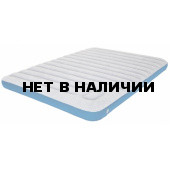 Матраc надувной Air bed Cross Beam Double Extra Long lightgrey/blue, 210x140x20, 40045