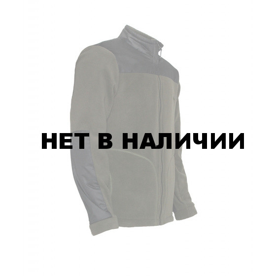 Флисовая куртка ELF хаки + чёрный 280г/м2