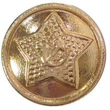 Пуговица диам. 14мм Советская Армия звезда повседневная металл