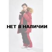 КУРТКА ДЛЯ МАЛЬЧИКА ПУХОВАЯ HANSEN V2 КРАСНЫЙ/ЧЕРНЫЙ