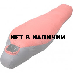 Спальный мешок пуховый Adventure Permafrost серый/красный