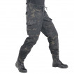 Костюм KE Tactical Горка-5 с жилеткой рип-стоп с налокотниками и наколенниками multicam black