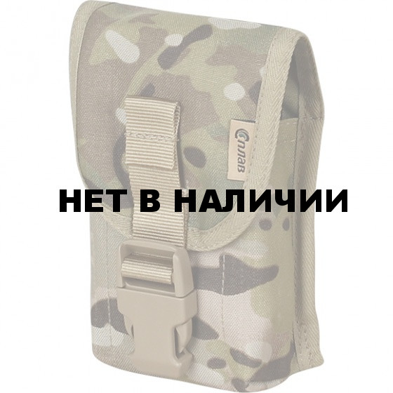 Подсумок для магазинов Сайга/Вепрь 12/4-5, 20/5, 410/8 на фастексе multipat (multicam)