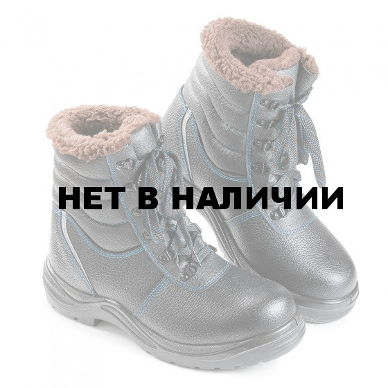 Ботинки ЭСО c КП высокие, шерстин, мод.028РНМ-1(ПУ/нитрил)