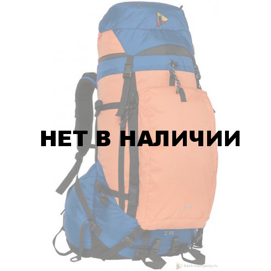 Рюкзак BASK Z 55 синий/оранжевый