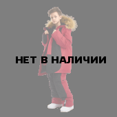 КУРТКА ПУХОВАЯ ДЛЯ МАЛЬЧИКА HANSEN КРАСНЫЙ/ЧЕРНЫЙ