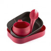 Портативный набор посуды CAMP-A-BOX LIGHT GREEN (BIO) series RASPBERRY, 6202