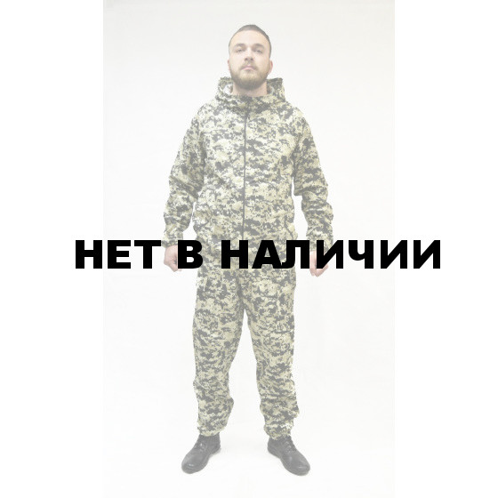 Костюм МАСКХАЛАТ-Хлопок куртка/брюки, ткань Бязь 100%Х/Б, камуфляж Цифра НАТО