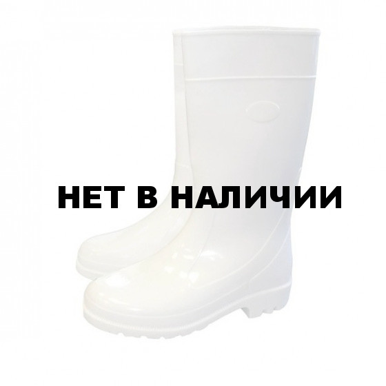 Сапоги ПВХ белые Nordman РС11-Б женские (32 см) МБС КЩС