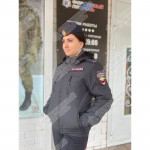 Куртка Полиция нового образца приказ 777 демисезонная укороченная (рип-стоп на мембране/стежка/велкро под шеврон)