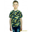 Футболка детская Yellow Camo короткий рукав