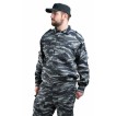 Костюм мужской Спецназ, ткань смесовая РИП-СТОП Серый вихрь