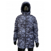 Куртка зимняя РОСГВАРДИЯ без подстежки цвет синяя точка (ткань рип-стоп)