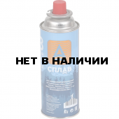 Баллон газовый Сплав цанговый высокий 220 г (всесезонный, Корея)