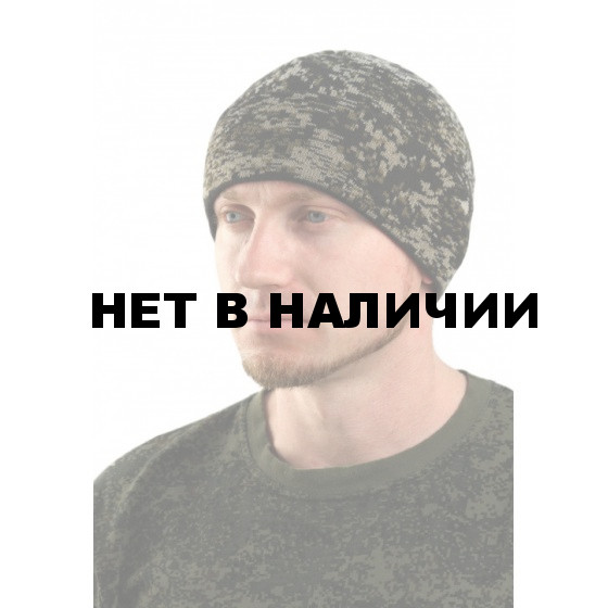 Шапка цифра полушерстянаяна флисе класс 12
