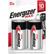 Батарейки Energizer MAX D (2шт)