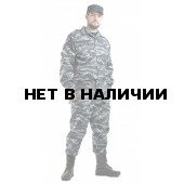Костюм мужской "Спецназ", ткань смесовая РИП-СТОП "Серый вихрь"