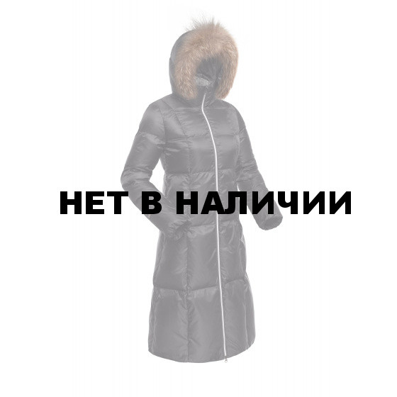 Пальто пуховое женское BASK DANA темно-серый