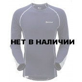 Футболка мужская BIONIC L/S T-SHIRT,M ink/silver, MBLSTINKM0