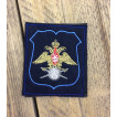 Нашивка на рукав с липучкой Военные представительства 300 приказ синий голубой кант вышивка шелк