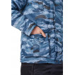 Куртка мужская Охрана зимняя, камуфляж серый вихрь