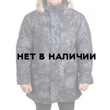 Куртка зимняя МПА-40 (аляска) (ткань мембрана) питон ночь