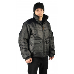 Куртка демисезонная КОНТРОЛ цвет: черный, ткань : оксфорд