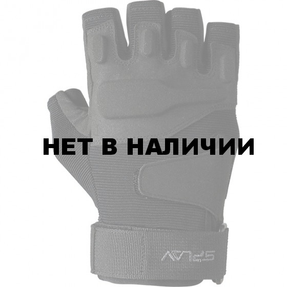 Полуперчатки Force черный