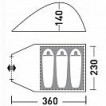 Палатка Greenell Керри 3 V3