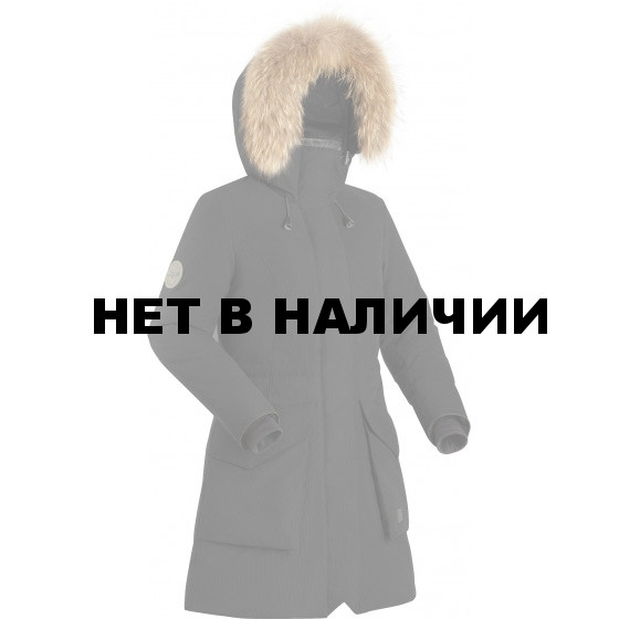 Пальто пуховое женское BASK VISHER черное
