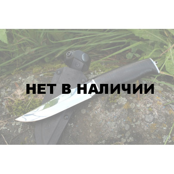 Нож Ш-5 Барс белый, кожа