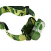 Фонарь налобный, ударопрочный и водостойкий WALI, 110 люмен OLIVE GREEN, GT010052